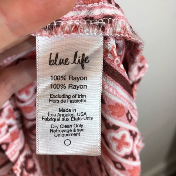 Blue Life Beach Coverup Romper - Picture 7 of 7